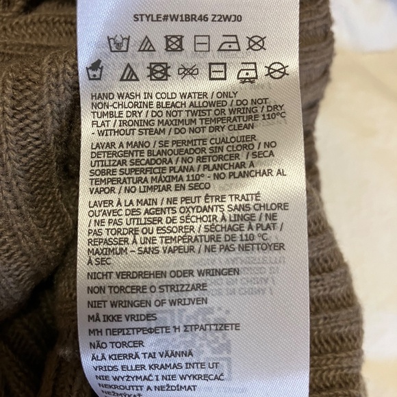 Taupe colour stylish sweater - Picture 8 of 8